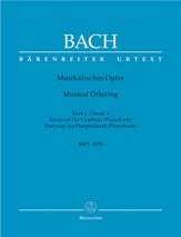 Musical Offering piano sheet music cover